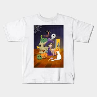 Halloween Night (Game Poster) Kids T-Shirt